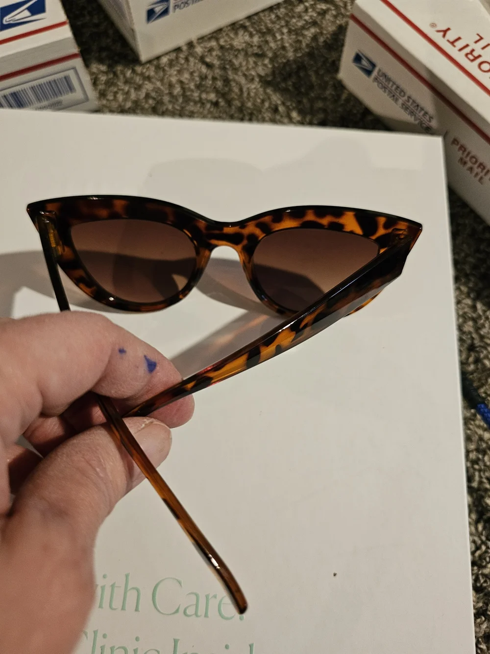 None stylish tortoiseshell